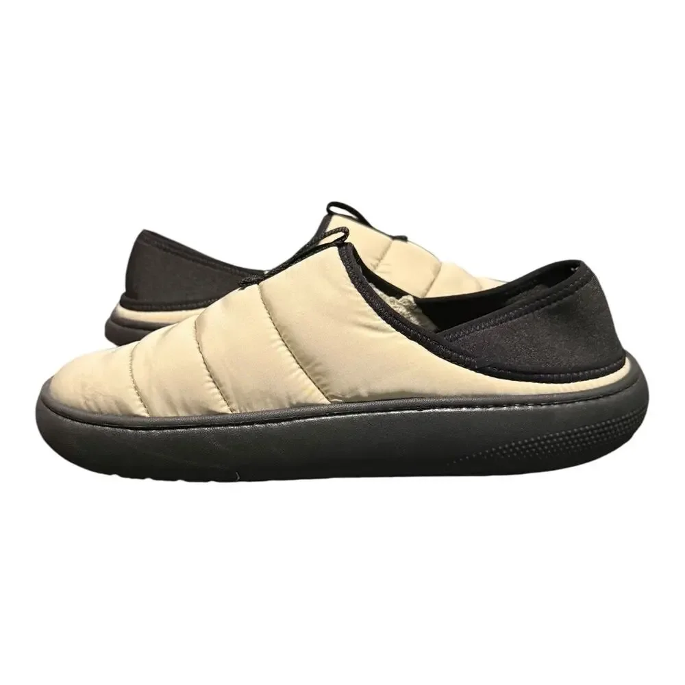 Crocs Classic Puff Moc Slippers Mens 10 Wmns 12 Moth Fleece Lined Casual Comfort - Picture 7 of 9
